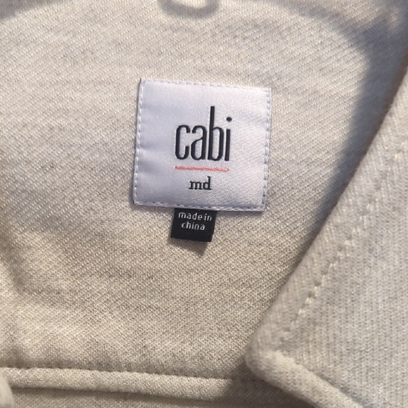 Cabi Double-Breasted Cream Jacket - Picture 2 of 5